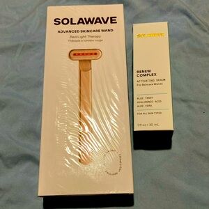 Brand new Solawave Advanced Skincare Wand & Activating Serum
